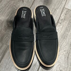 TOMS Women’s Black Loafers